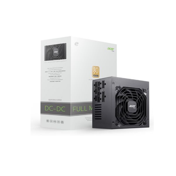 ACER GADGET AC550 BLACK 80 PLUS BRONZE FULL MODUAR POWER SUPPLY UNIT