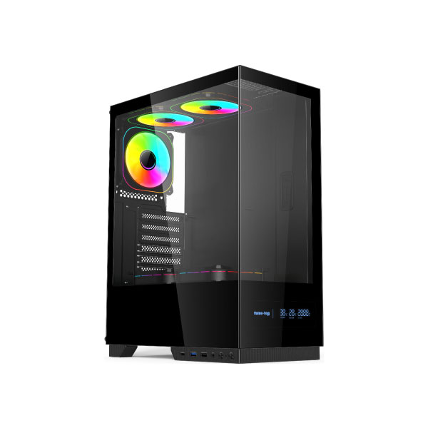 Value-Top AUNIX 80F3D ATX Gaming Case with Temperature display