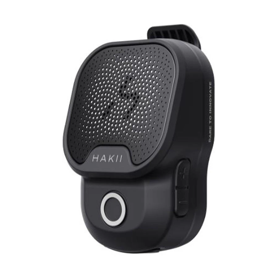 Havit Hakii Boulder Clip-On Black Portable Bluetooth Speaker - Image 4