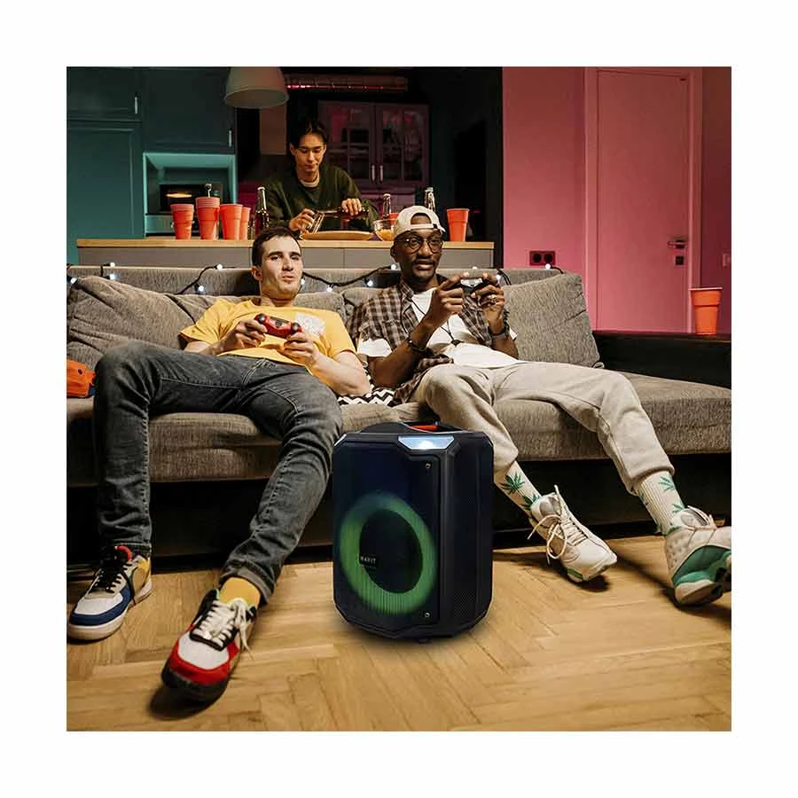 Havit SQ143BT Portable Bluetooth Black Speaker with Microphone - Image 7