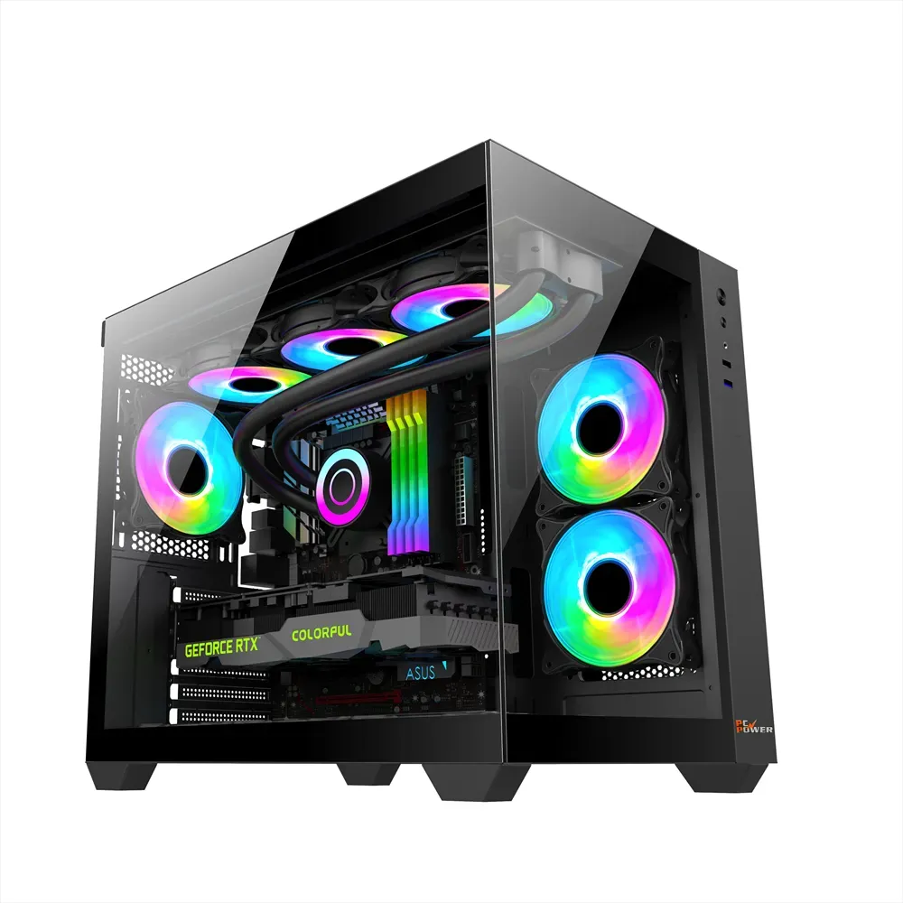 PC Power PG-H600 BK Iceland M-Atx/ Atx Gaming casing