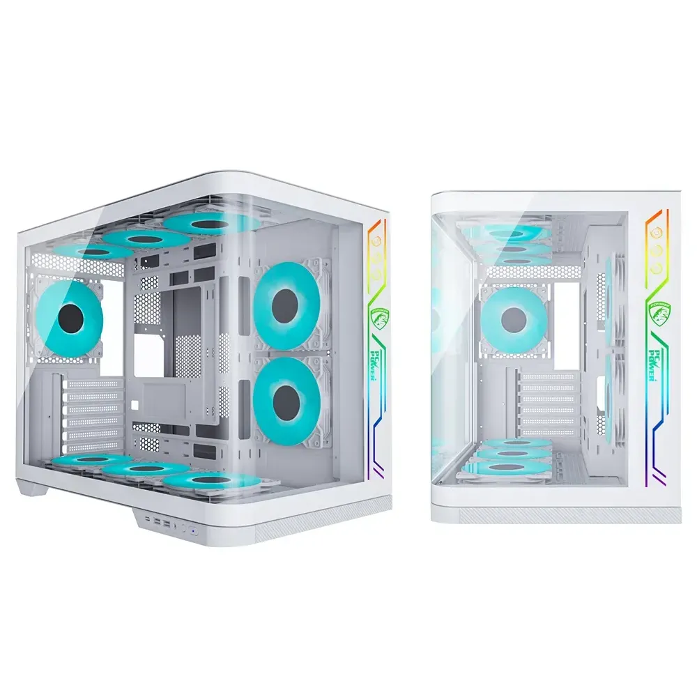 PC Power PG-H650 Iceland Edge WH Atx Gaming casing - Image 2
