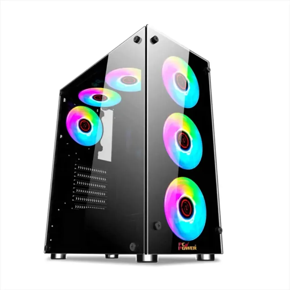 PC POWER CRYSTAL GLASS ELITE RAINBO FAN - Image 2