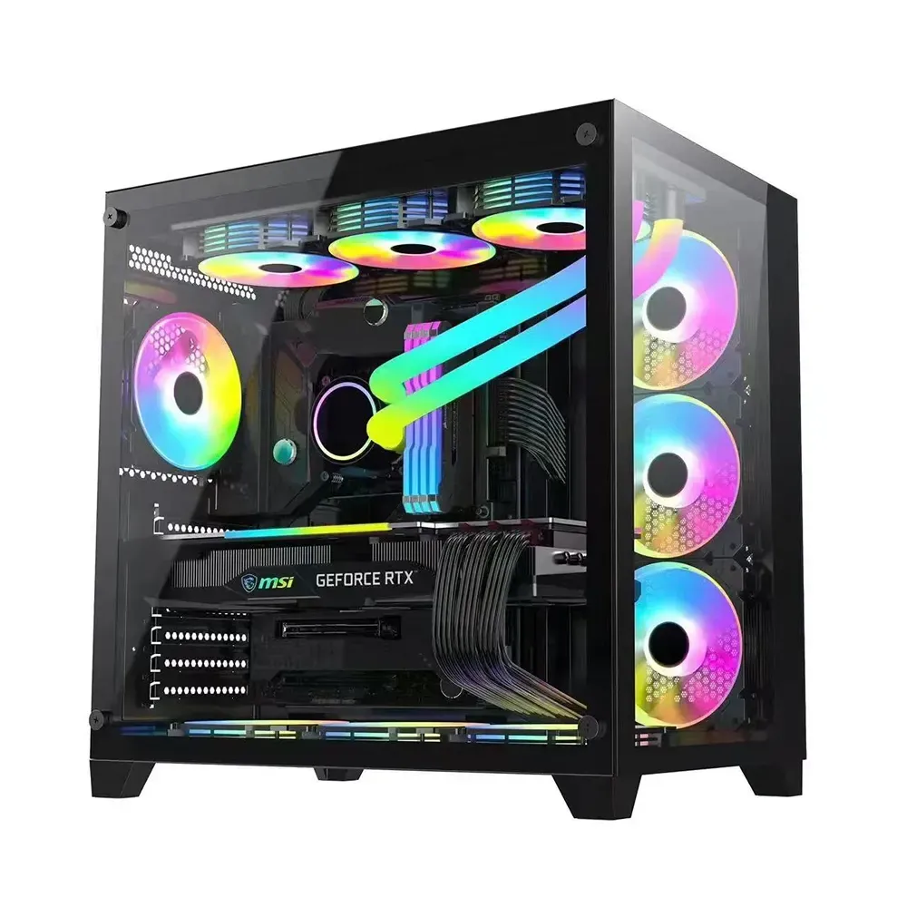 PC POWER ICEBERG BLACK ATX GAMING CASING