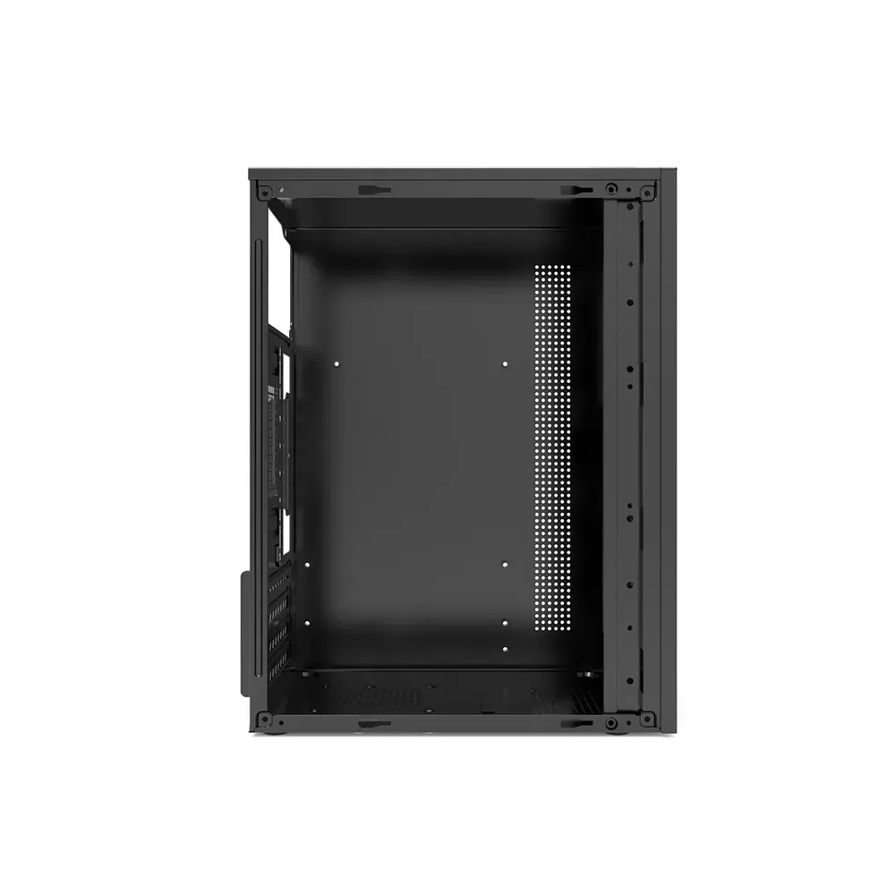 PC Power Pro Box V7 BK Desktop Casing with Power Supply - Image 2