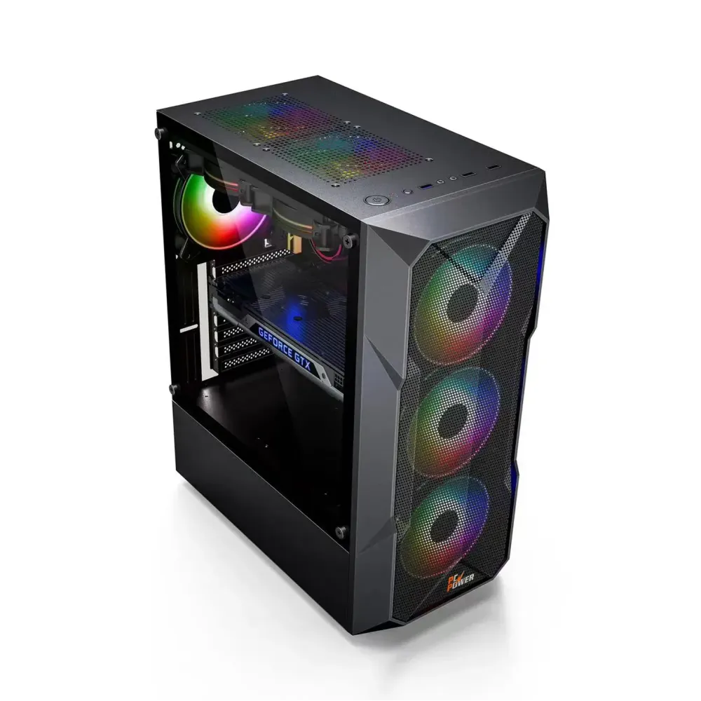 Pc Power PP-GC2301 BK Casing With 6 FANS - Image 2