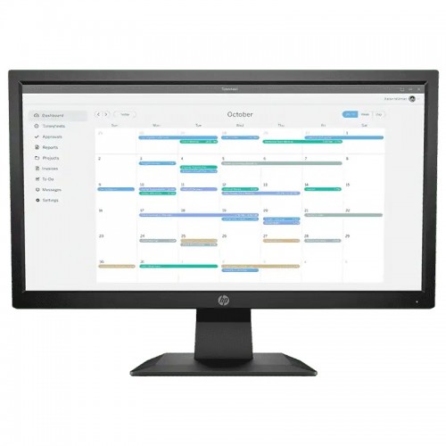 HP P204v 19.5 Inch HD LED Monitor (HDMI, VGA) - Image 2