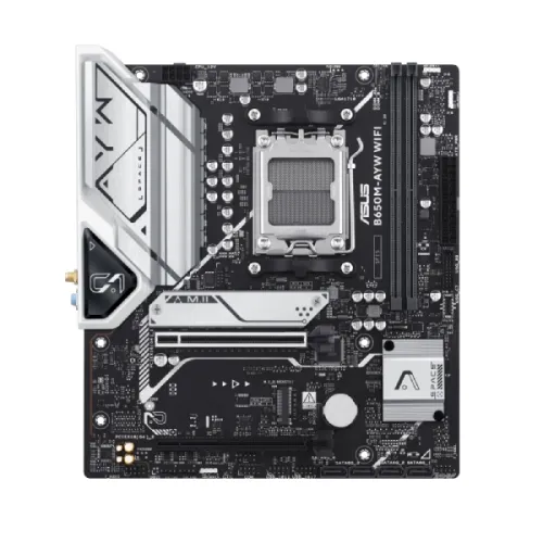 ASUS B650M-AYW WIFI AMD AM5 DDR5 Micro-ATX Motherboard - Image 2
