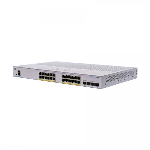 Cisco CBS350-24P-4G-EU 24-Port Gigabit PoE+ SFP Managed Switch - Image 2