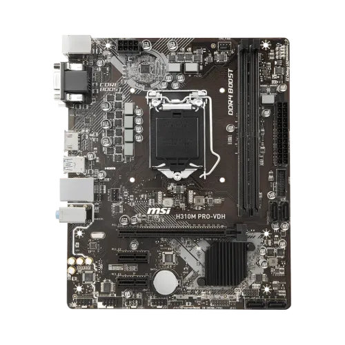 MSI H310M PRO-VDH Intel 9th Gen Motherboard - Image 2
