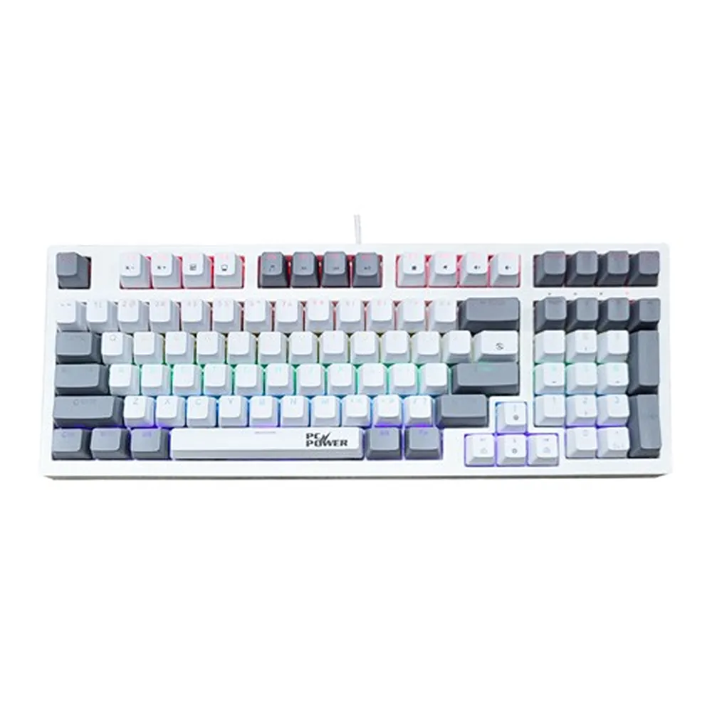PC POWER K98 WH Gaming RGB Mechanical Keyboard
