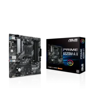 Asus PRIME A520M-A II AM4 micro ATX Motherboard