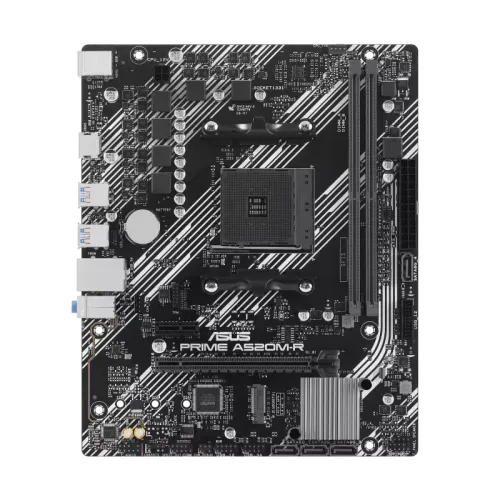 Asus PRIME A520M-R AM4 micro ATX Motherboard - Image 2