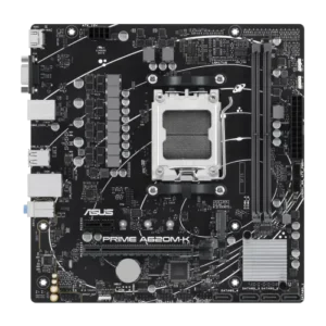 Alternative view of Asus PRIME A620M-K AM5 mATX Motherboard