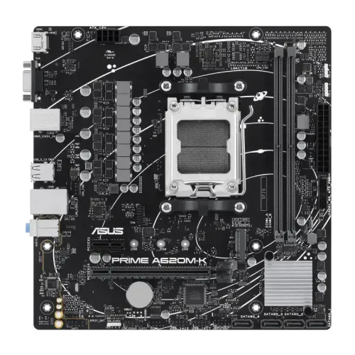 Asus PRIME A620M-K AM5 mATX Motherboard - Image 2