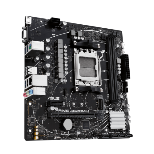 Asus PRIME A620M-K-CSM AM5 mATX Motherboard - Image 4