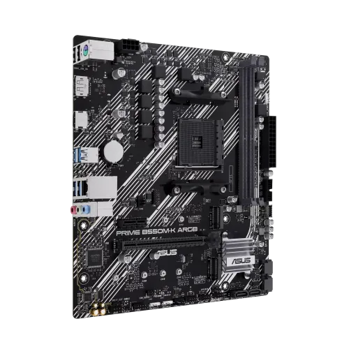 Asus PRIME B550M-K ARGB AMD AM4 mATX Motherboard - Image 3