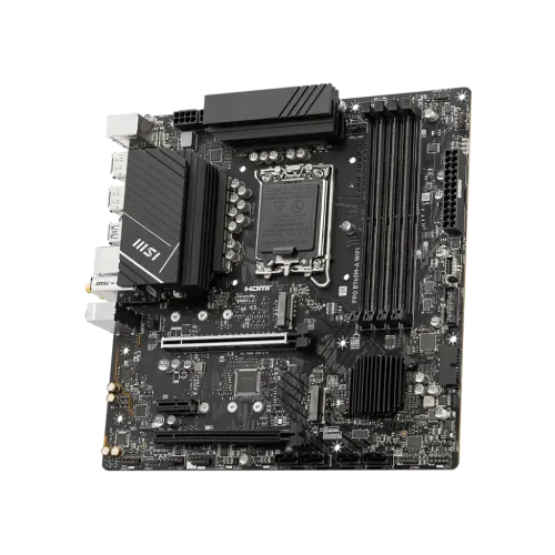 MSI PRO B760M-A WIFI mATX Motherboard - Image 3