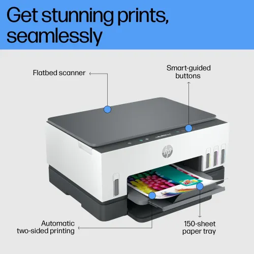 HP Smart Tank 670 Wi-Fi Duplexer All-in-One Color Printer - Image 2