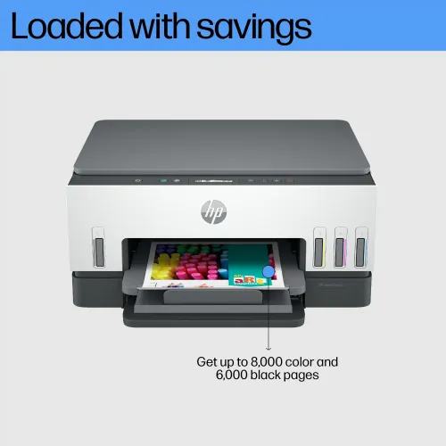 HP Smart Tank 670 Wi-Fi Duplexer All-in-One Color Printer - Image 3