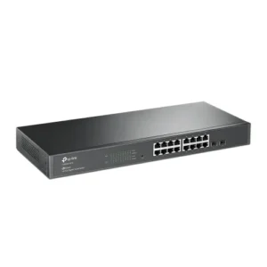 Alternative view of TP-Link T1600G-18TS Jet Stream 16 Port Gigabit Smart Switch with 2 SFP Slots