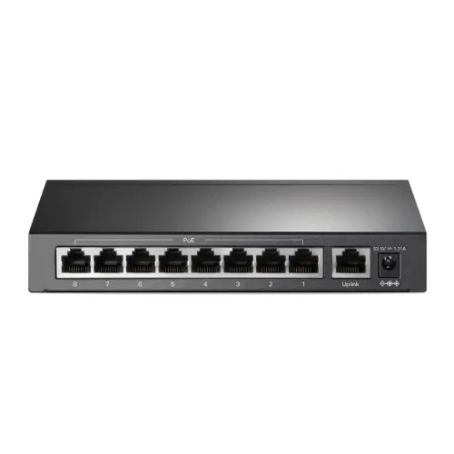 TP-Link TL-SF1009P 9-Port 10/100Mbps Desktop Switch with 8-Port PoE+ - Image 3