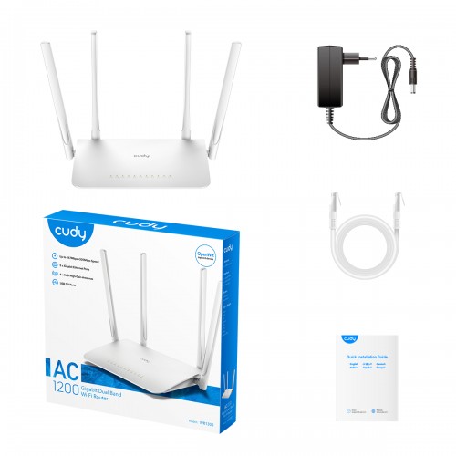 Cudy WR1300 AC1200 Gigabit Dual Band Wi-Fi Router - Image 4
